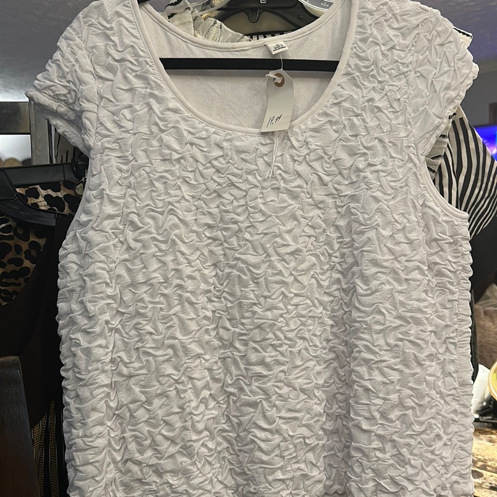 White blouse size xl